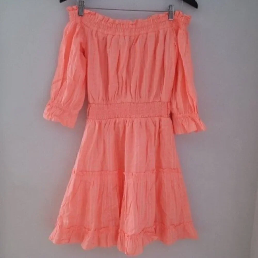NWT Lilly Pulitzer Louisa Off The Shoulder Mini Dress Size XS, Small, Medium - Picture 7 of 9